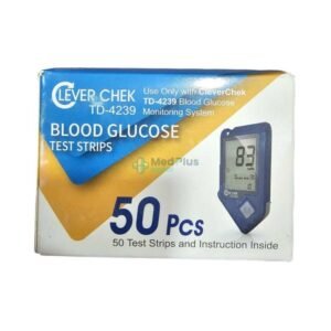 Clever Chek Glucometer + 50 pc strips Code 4239