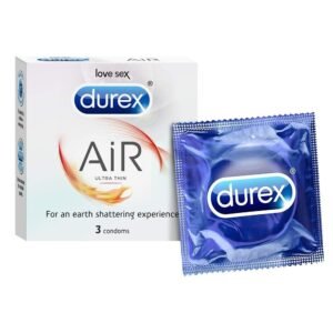 Durex Air 3pc Pack Of 3 (Total 9 condoms)