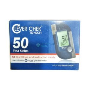 Clever Chek Glucometer + 50 pc strips Code 4231