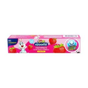 Kodomo Ultra Shield Formula Sugar Free Gel Strawberry Toothpaste 40g (Kids 0.5 Years Up)