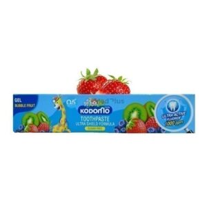 Kodomo Ultra Shield Formula Sugar Free Gel Bubble Fruit Toothpaste 40g (Kids 0.5 Years Up)