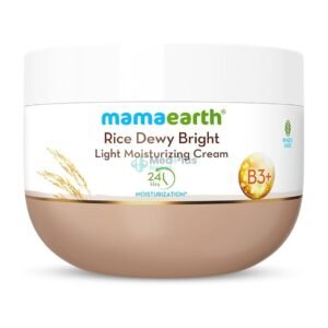 Mama Earth Rice Dewy Bright Light Moisturizing Cream 200 g