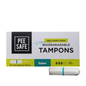 Pee Safe Organic Cotton Tampon (Super)