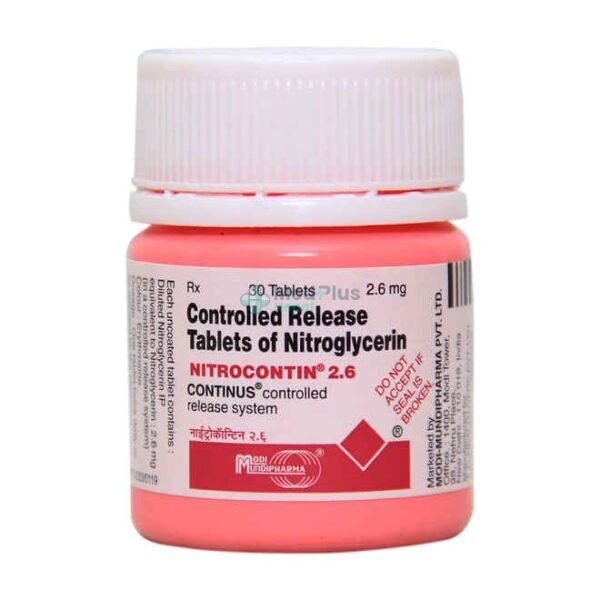 Nitrocontin 2.6 mg Tablet